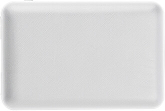 KOLMAN Plastová powerbanka s kapacitou 10 000 mAh, bílá - reklamní předměty
