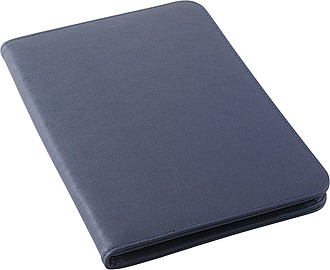 Konferenční desky na zip, modré - reklamní předměty
