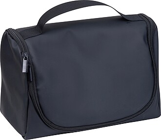 Kosmetická taška s háčkem, černá - reklamní předměty