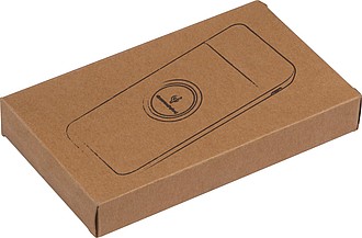 Kovová powerbanka s kapacitou 8000mAh a s bezdrátovým nabíjením