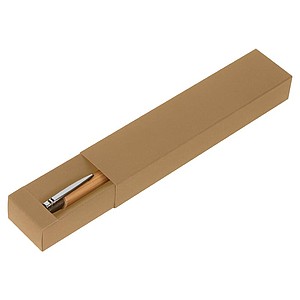 Krabička na pero z béžového kartonu