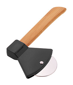 Kráječ na pizzu ve tvaru sekery