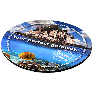 Kulatý tácek - reklamní ubrusy