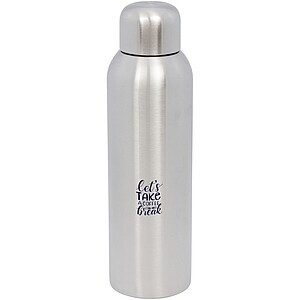 Láhev na pití, 820ml, z recyklované nerezové oceli, stříbrná