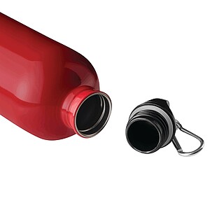 Láhev na pití z nerezové oceli 400 ml, červená