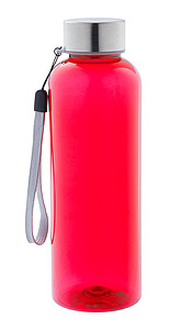 Láhev na pití z RPET, 500ml, červená