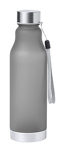 Láhev na pití z RPET, 600ml, transparentní černá