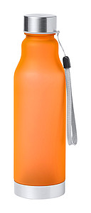 Láhev na pití z RPET, 600ml, transparentní oranžová