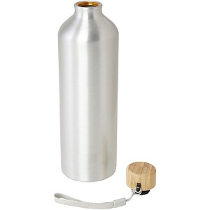 Láhev na vodu, 1 l, z recyklovaného hliníku