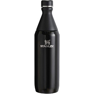 Láhev na vodu 600 ml, černá - reklamní předměty