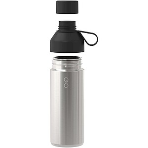 Láhev na vodu o objemu 620 ml Ocean Bottle, černá