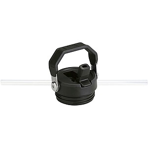 Láhev na vodu s výklopným brčkem 1,06 l, černá