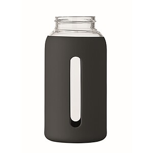 Láhev z borosilikátového skla 600 ml, černá