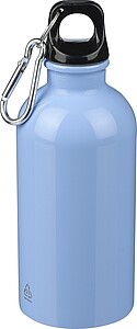 Láhev z recyklované nerezové oceli 400 ml, modrá
