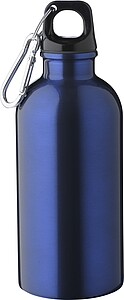 Láhev z recyklované nerezové oceli 400 ml, modrá