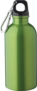 Láhev z recyklované nerezové oceli 400 ml, zelená