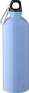 Láhev z recyklované nerezové oceli 750 ml, modrá