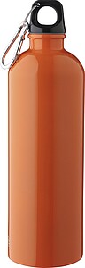 Láhev z recyklované nerezové oceli 750 ml, oranžová