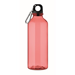 Láhev z RPET 500 ml, červená