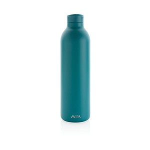 LARNAKA Vakuová termoska z recyklované nerezové oceli, 1000 ml, tyrkysová