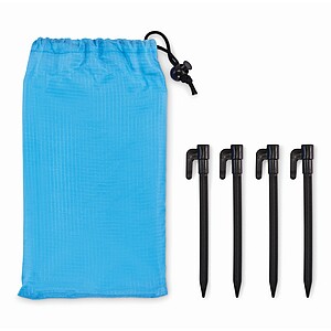 Lehká velká plážová deka, tyrkysová