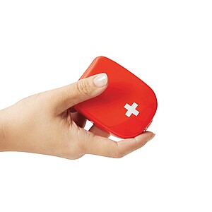 Lékárnička, 6 kusů, červená