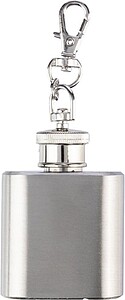 Likérka z nerezové oceli, 30 ml, stříbrná