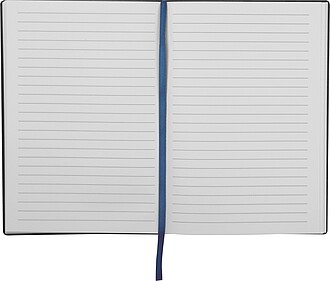 Linkovaný zápisník A7, tmavě modrá