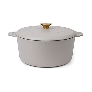 Litinový hrnec 5,5l, šedá