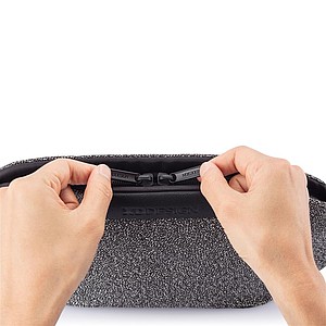 LIVADINA Nevykradnutelná ledvinka na festivaly z neprořízutelného materiálu
