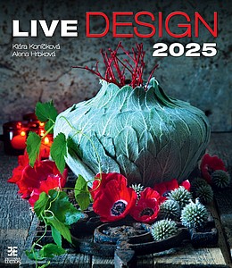 Live Design 2026, nástěnný kalendář, prodloužená záda