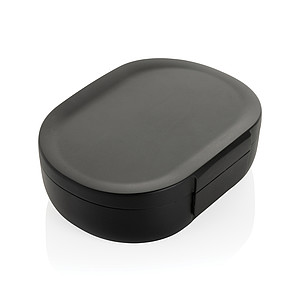 Lunchbox z recyklovaného plastu, černý