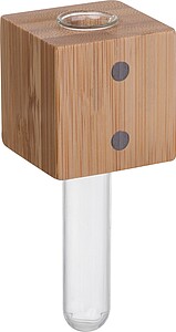 Magnet na lednici s vázičkou, béžová - reklamní předměty