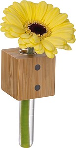 Magnet na lednici s vázičkou, béžová