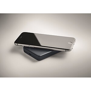 Magnetická bezdrátová nabíječka a powerbanka 5000mAh, námořní modrá