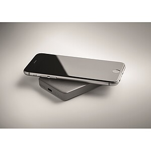 Magnetická bezdrátová nabíječka a powerbanka 5000mAh, tmavě šedá