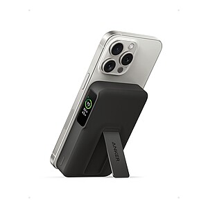 Magnetická powerbanka 10 000 mAh, černá