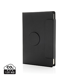 Magnetické portfolio A5, černá