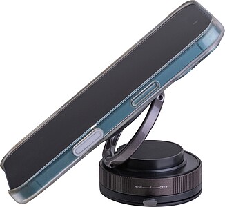 Magnetický držák na telefon, tmavě šedá