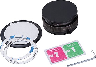 Magnetický držák na telefon, tmavě šedá