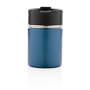 MAKORIS Termohrnek Bogota s keramickým opláštěním 220ml, modrá
