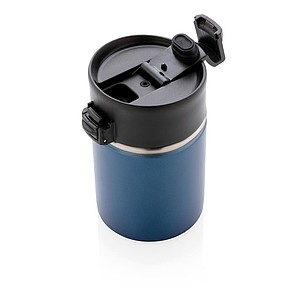 MAKORIS Termohrnek Bogota s keramickým opláštěním 220ml, modrá