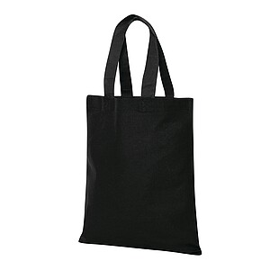 Malá bavlněná nákupní taška, černá