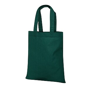 Malá bavlněná nákupní taška, tmavě zelená