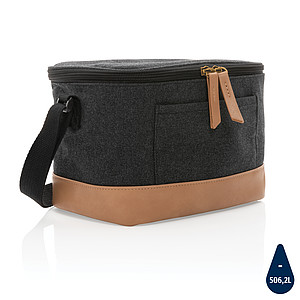 Malá chladící taška Impact z 16 oz. recykl. canvas AWARE™ - reklamní předměty