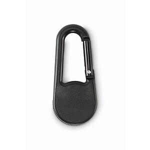 Malý kompas s karabinkou, černá