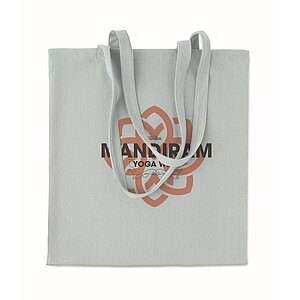 Manšestrová nákupní taška, jemně modrá