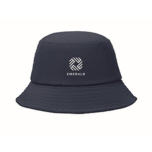 Manšestrový klobouk, tmavě modrá