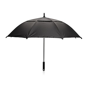 Manuální deštník z RPET, pr. 120cm, černý