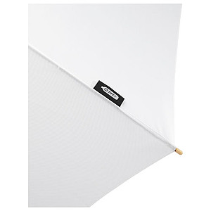 Manuální golfový deštník z RPET, pr. 130cm, bílý